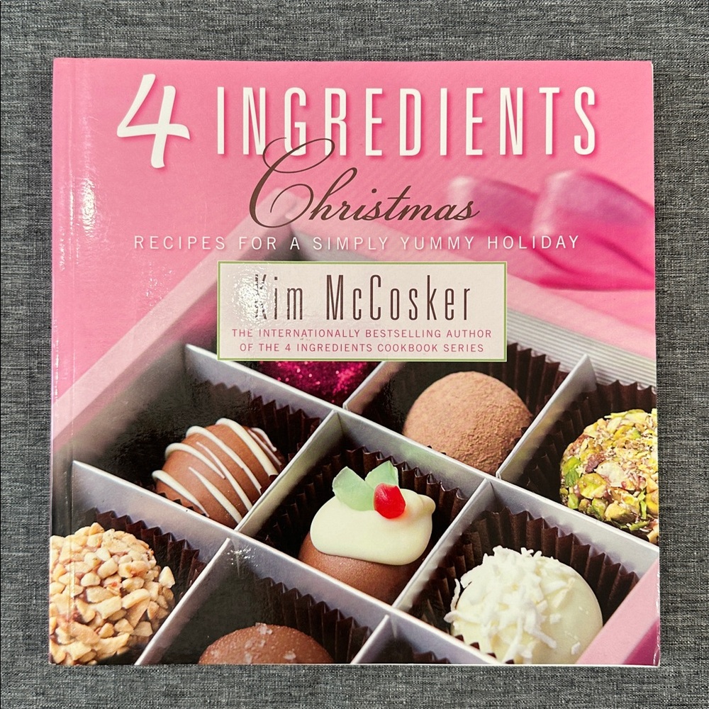 4 Ingredients Christmas Cookbook